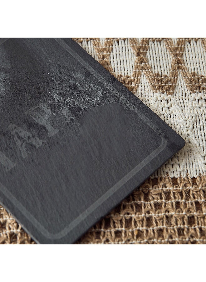 Home Box Eden Appetiser Serving Slate 19 X 11 X 0.4 Cm - Image 2