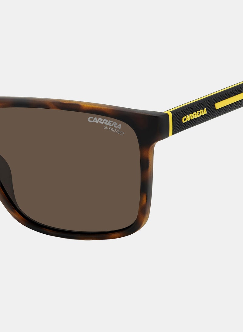 Carrera Men Square Sunglasses 57 CARRERA 8064/S - Image 5