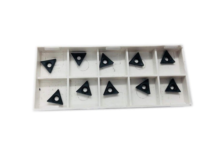 10 PC 38 Inserts C6 Carbide Tip for Turning Tool Bit TCMT 2151 Chipbreaker