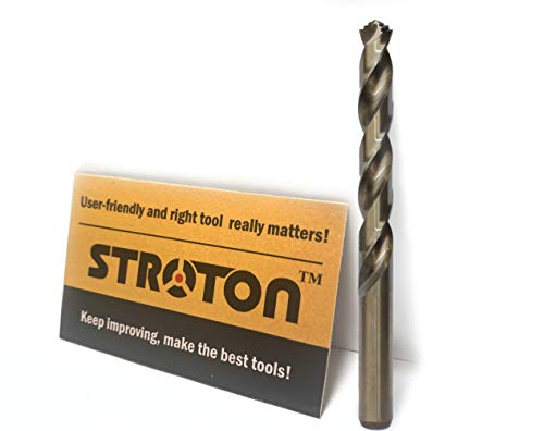 STROTON Metric M42 8% Cobalt Twist Drill Bits for Stainless Steel and Hard Metal(1.5mm-6.5mm/13pcs) - Image 2
