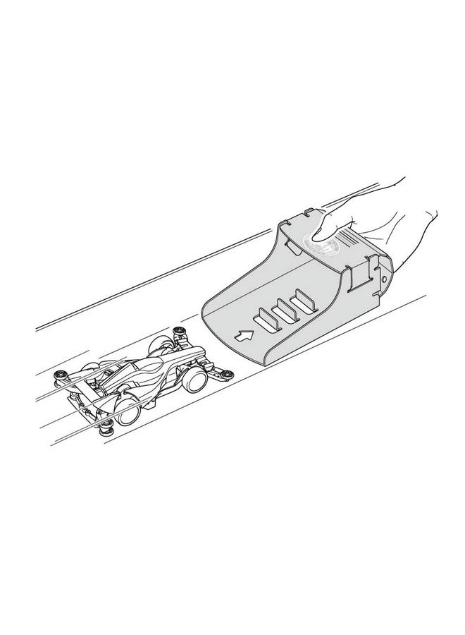 Tamiya JR Mini 4WD Car Catcher Clear Green / Tamiya / 95605  - Image 3