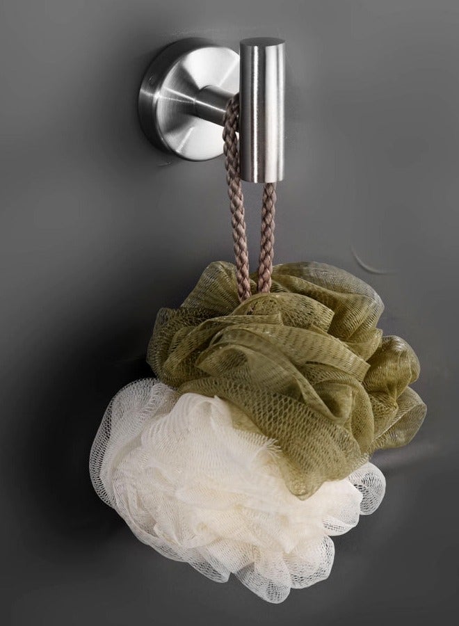 4 Piece Stainless Steel No-Punch Bathroom Hardware Set, Includes Toilet Paper Holder, Hand Towel Bar, Bath Towel Hook, Bathroom Accessory Set - Image 3