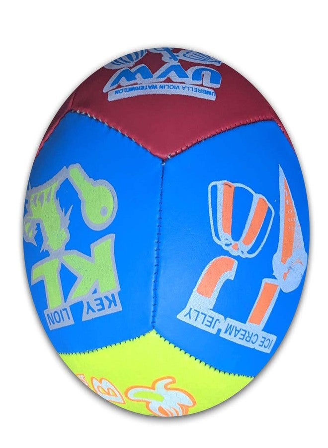 Gmefvr Cartoon ABCD Football Multicolor | Size 3 | Happy to Play Kids - Image 1