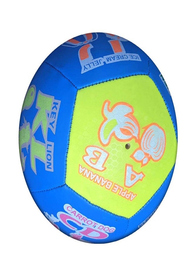 Gmefvr Cartoon ABCD Football Multicolor | Size 3 | Happy to Play Kids - Image 3