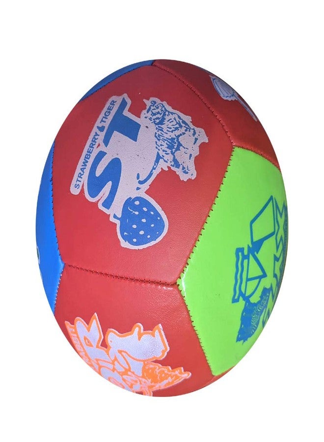 Gmefvr Cartoon ABCD Football Multicolor | Size 3 | Happy to Play Kids - Image 2