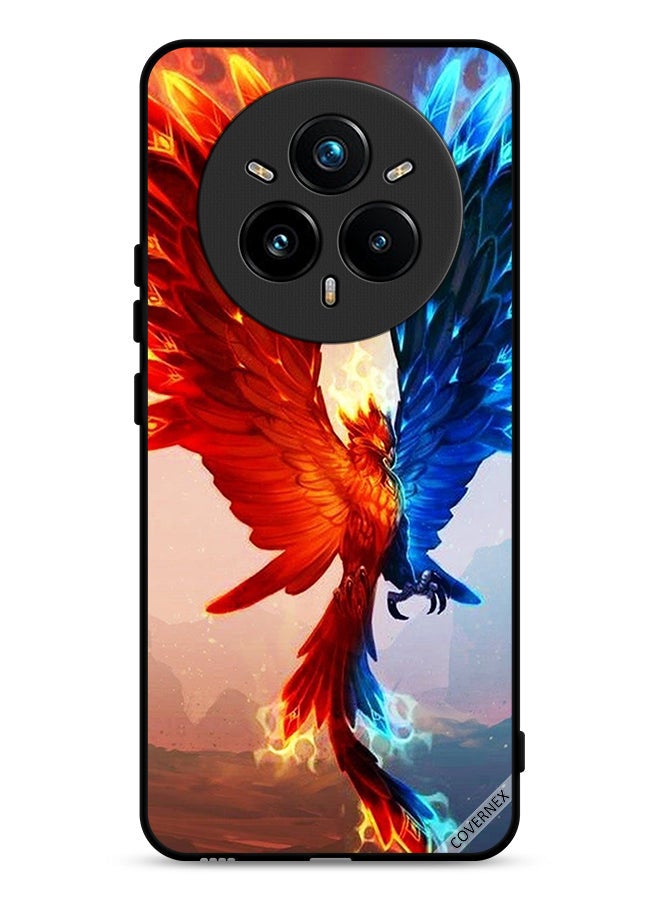 Covernex Realme 14 Pro 5G Protective Case Cover Fire And Water Eagle Wallpaper