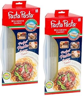 Fasta Pasta Fasta Pasta 2 Pack - Microwave Pasta Container Cooker  - Image 1