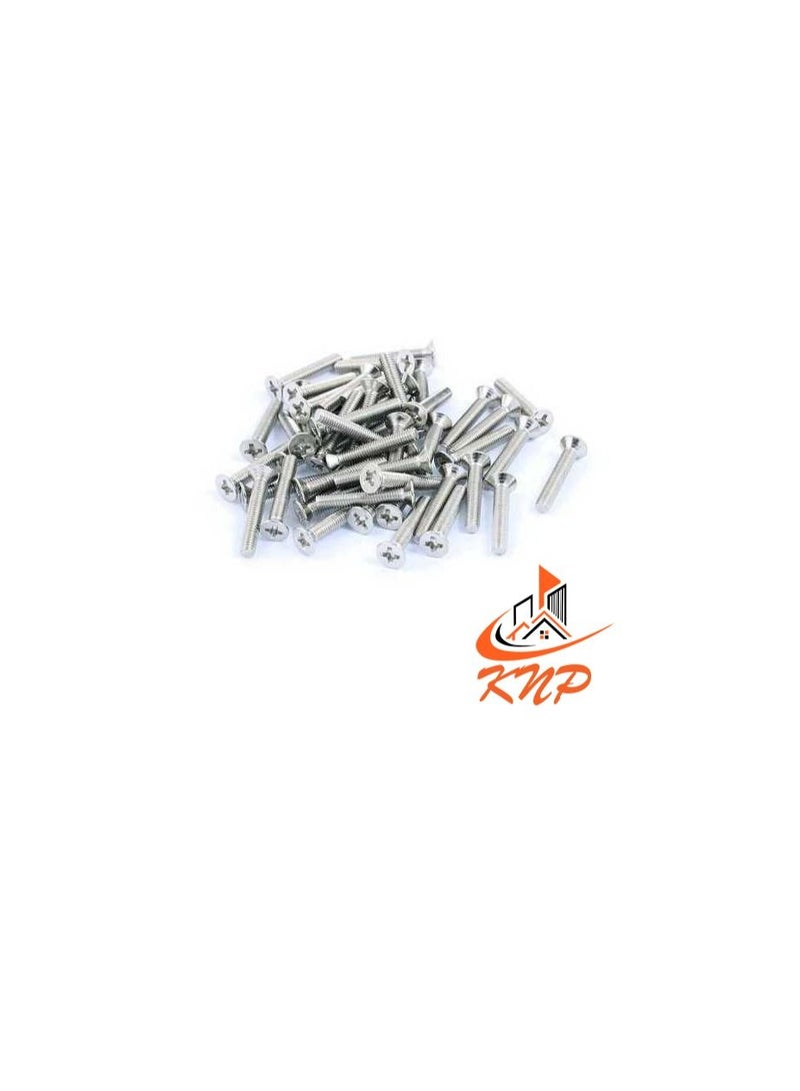KNP KNP Countersunk Machine Screws - Pack of 200 (M4 x 10mm) - Image 3