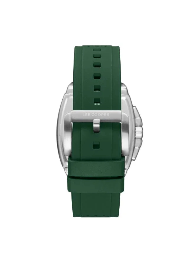 Lee Cooper Men's Silicone Multi Function Watch LC08081.377 - 43*52 mm