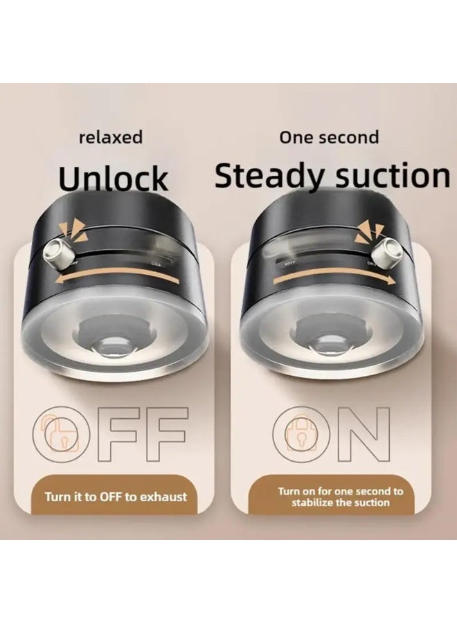 BSON حامل الهاتف المغناطيسي SnapDock - قبضة قوية للغاية ودوران 360 درجة للتثبيت الآمن بيد واحدة على المكتب أو لوحة القيادة في السيارة أو الطاولة الجانبية أو سطح المطبخ وغيرها من الأسطح للاستخدام اليومي - Image 4