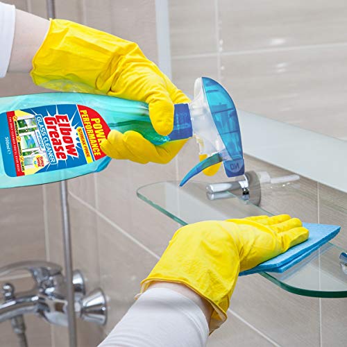 Elbow Grease Anti-Bacterial Household Rubber Gloves, 1 Pair - Medium - Image 3