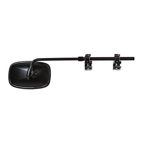 CIPA USA 11980 Universal Bar Towing Mirror Kit, black - Image 1