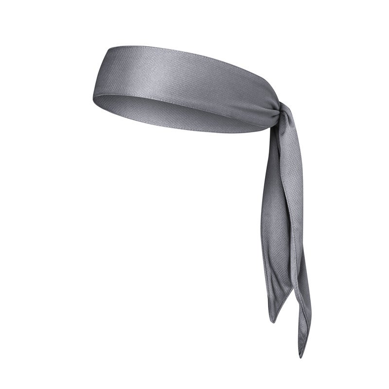 Generic Mens and Womens Sports Headband Running Headband Yoga Hair Band Fitness Sweat-absorbent Headband Strap Headband Grey 