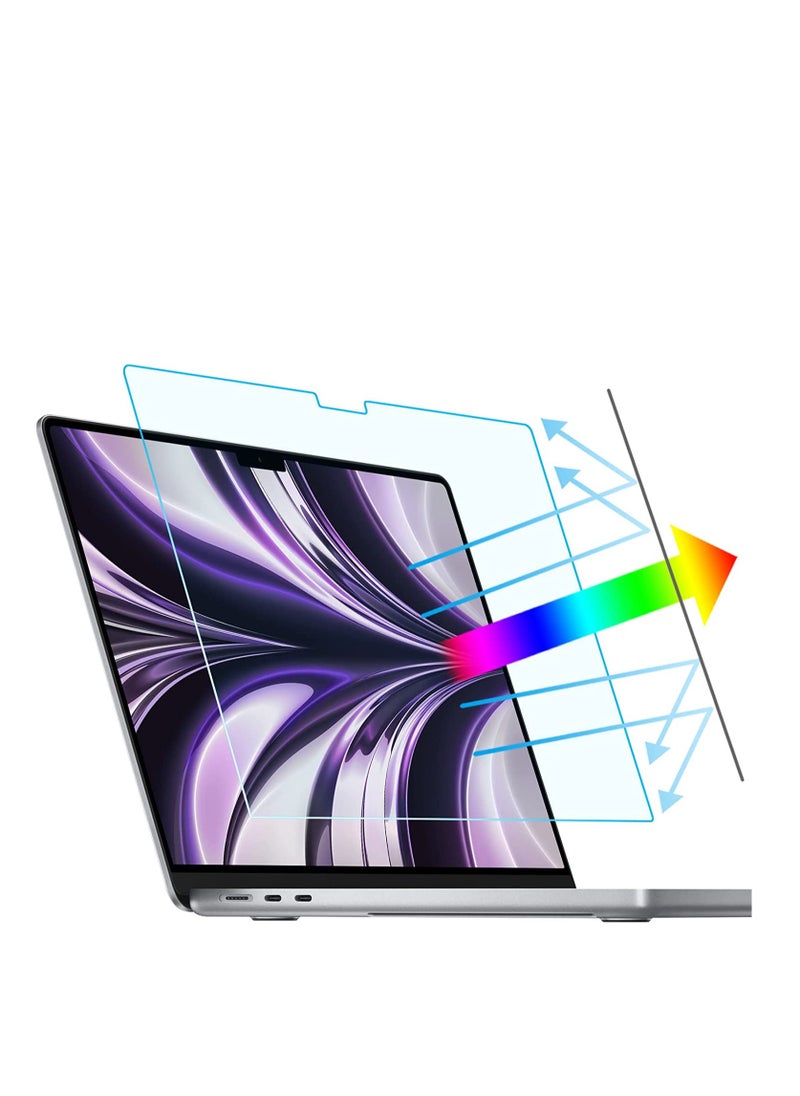 Generic - 3 in 1 15" Macbook Air Hard Case Compatible with 2023 M2 Chip A2941 and 2024 M3 Chip A3114 and 2025 M4 Chip A3241, Hard Shell Case & Keyboard Cover & Screen Film , Matte Black - Image 1