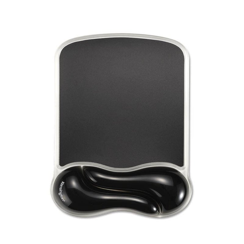Kensington Duo Gel Wave Mouse Pad Wrist Rest BlackMedium K62413WW - Image 2
