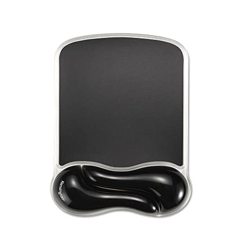 Kensington Duo Gel Wave Mouse Pad Wrist Rest BlackMedium K62413WW - Image 1