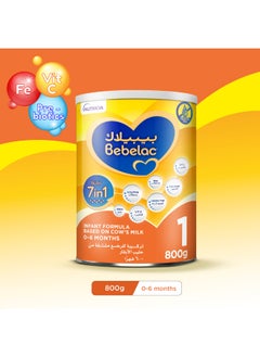 Bebelac Nutri 7in1 Stage 1 Infant Milk Formula From Birth to 6 Months  - Image 2