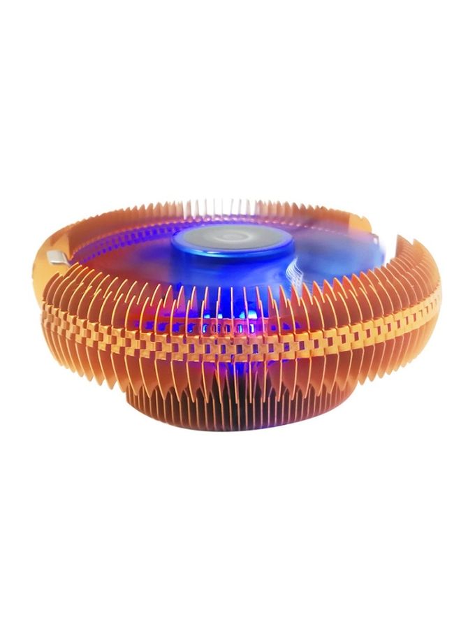 BURAQ COOL STORM L32 Computer CPU Cooling Fan For AMD/Intel(Blue)  - Image 1