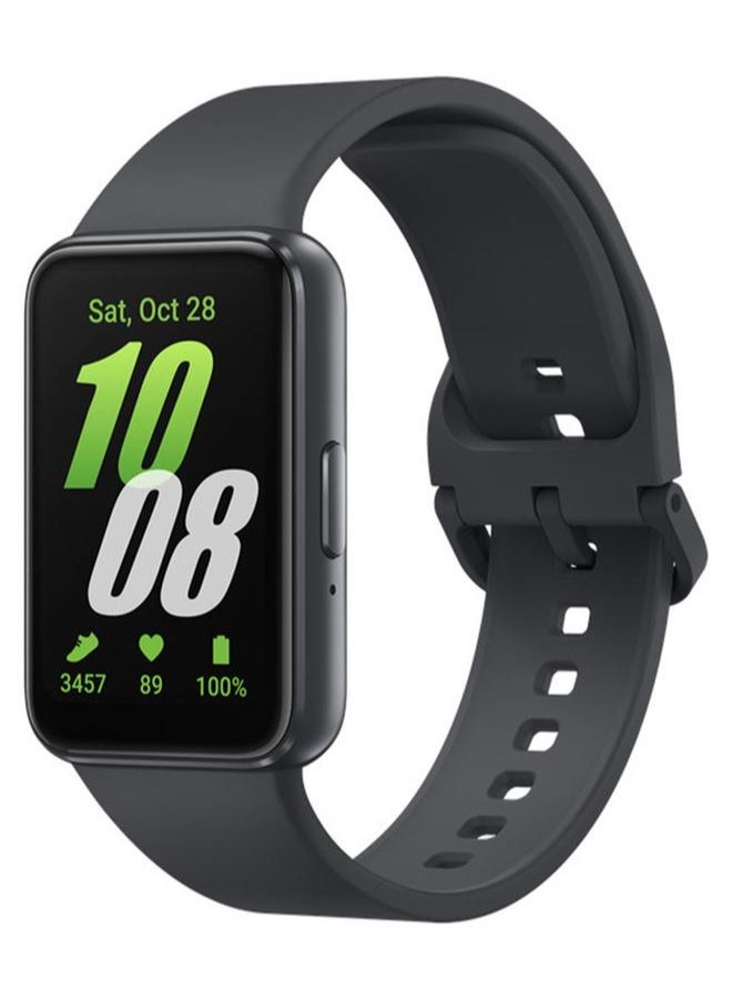 Samsung Fit 3 Smartwatch Amoled Display, Accelerometer, Barometer, Gyro Sensor, Optical Heart Rate Sensor, Light Sensor Gray - Image 1