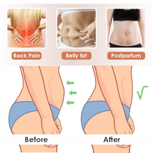 Sifoz Free Size Slim Belt For Women Belly Fat Elastic Waist Shaper For Weight and Flat Belly Tummy Reduction Belt For After Delivery Slimming Tummy Fat Waist Shape Wear And Hips Trainer Slim Stomach - Image 3
