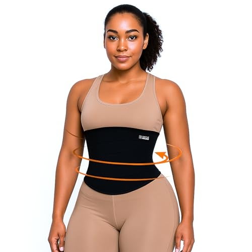 Sifoz Free Size Slim Belt For Women Belly Fat Elastic Waist Shaper For Weight and Flat Belly Tummy Reduction Belt For After Delivery Slimming Tummy Fat Waist Shape Wear And Hips Trainer Slim Stomach - Image 5