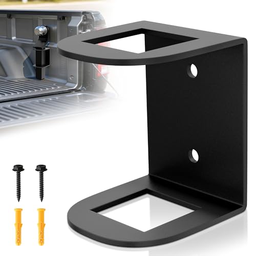 ViewKurM Hitch Holder for Truck Bed， 2-inch Trailer Hitchs Storage,Silent & Secure Trailer Hitch Holder for 2" Ball Mount Hitches/ Shank, Trailer Hitch Accessories-Storage for Truck Bed - Image 1