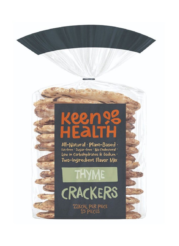 Keen Health - Thyme Crackers 90g - Image 1
