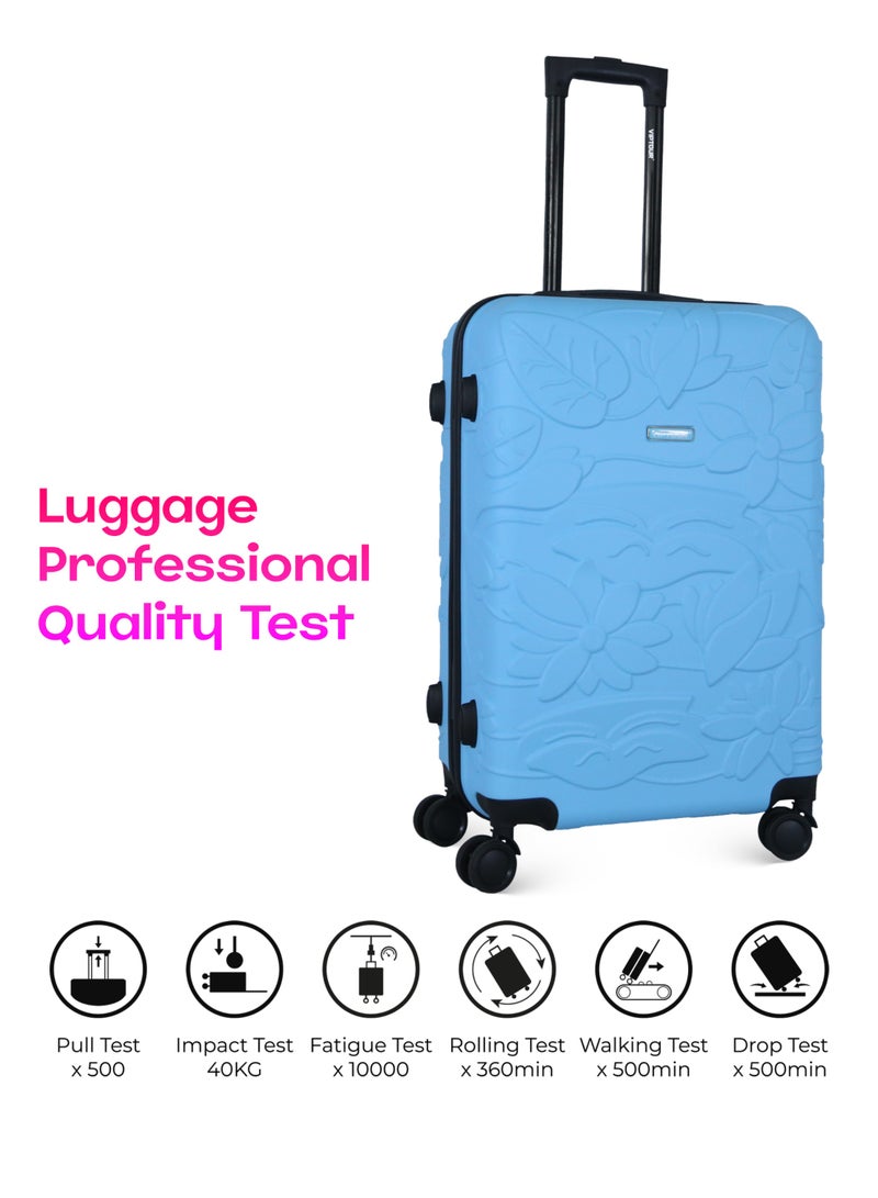 فيبتور طقم حقائب سفر 3 قطع ABS بعجلات مع نظام رقم قابل للقفل - Image 4