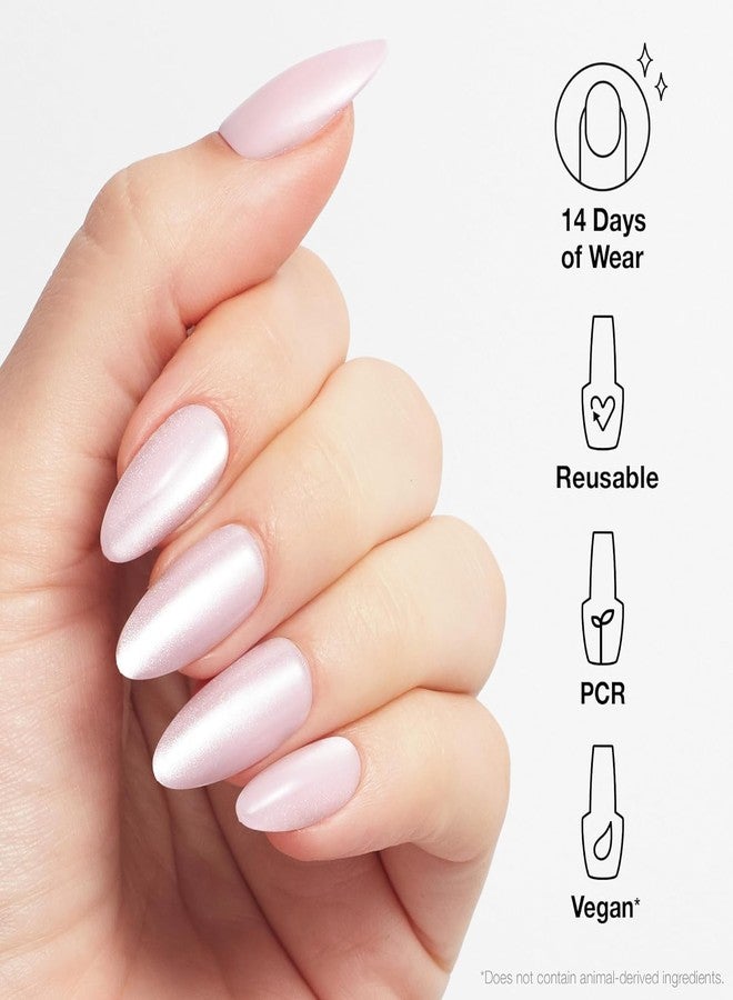 OPI xPRESS/ON Editor in Chic | Velvet Pink Long Almond Press On Nails | With Nail Glue | Long Lasting, Reusable, Non-damaging - Image 2