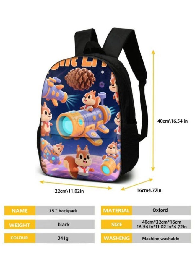 واضح من النار مجموعة من ثلاث قطع من حقائب الرسوم المتحركة، تتعامل بسهولة مع المناسبات المختلفة (الطلاب والأطفال ونزهات الأصدقاء وتسلق الجبال والدراسة وما إلى ذلك) | حقيبة ظهر + حقيبة محمولة باليد + حقيبة قرطاسية | هدايا الموسم المدرسي / العطلات - 67 - Image 5