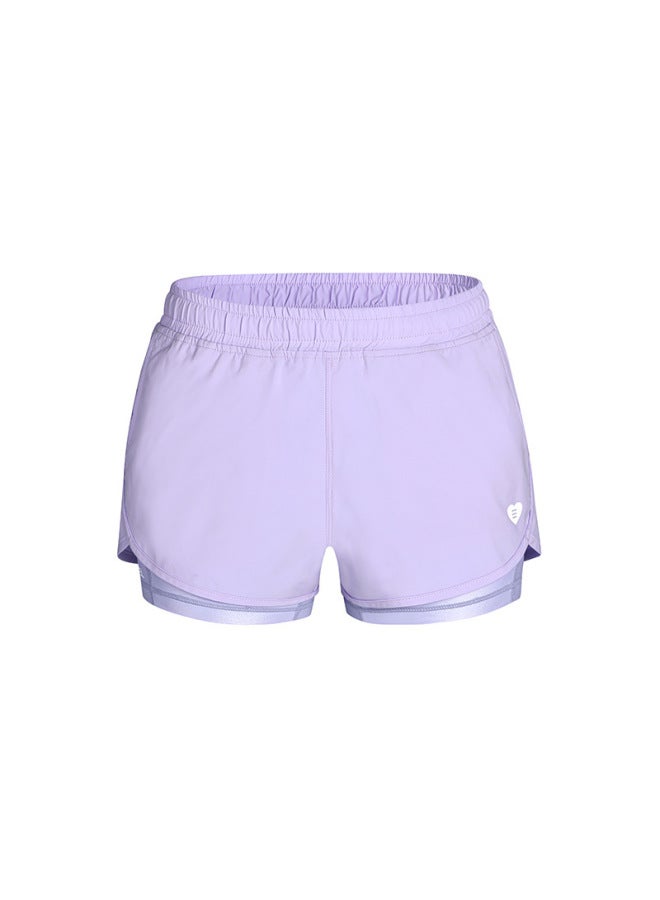 Loquat Barrel Women's Quick-drying Sports Shorts Anti-light Split Swimming Trunks Swimsuit Women's Wet And Dry All-around Beach Pants For Swimming-Color:Lined With Black Shorts- - Image 4