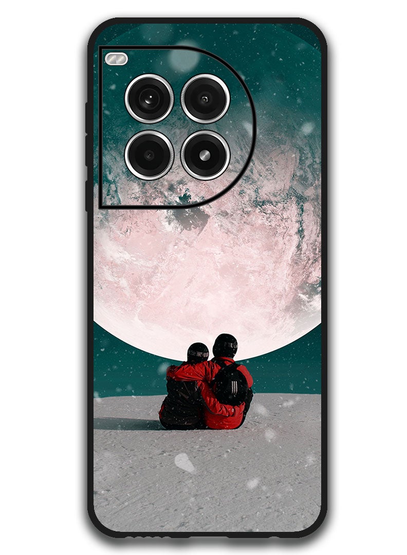 Theodor Protective Case Anti Scratch Shock Proof Bumper Cover For OnePlus Ace 3 Pro couple_hugs_moon - Image 1
