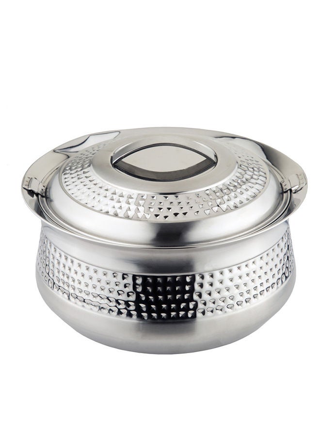 Alsaif Lamar Hotpot Stainless Steel 5 Liter Silver  - Image 1