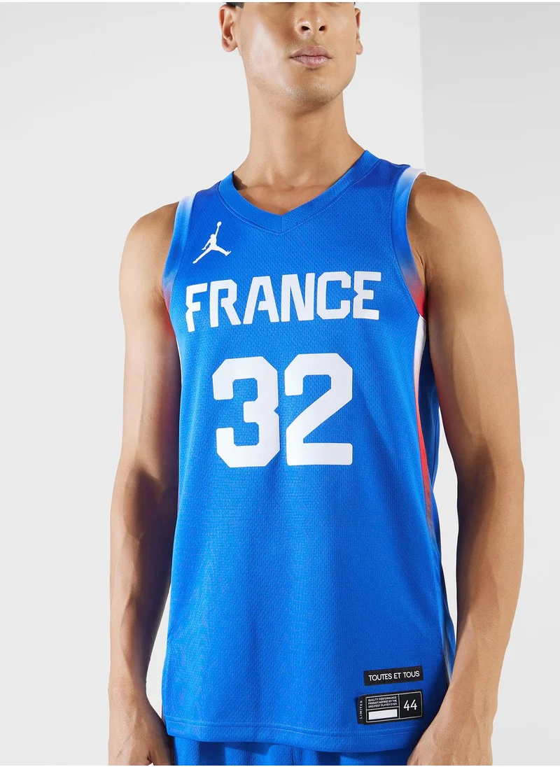 Jordan France Limited Olympic Jersey
