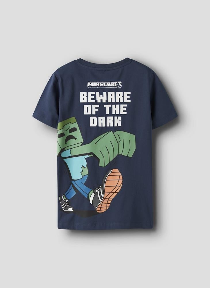 NAME IT Youth Minecraft Crew Neck Top - Image 1