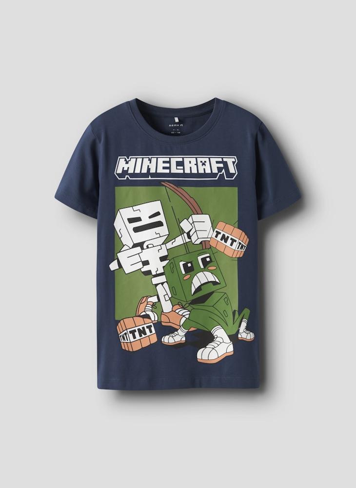 NAME IT Youth Minecraft Crew Neck Top - Image 2