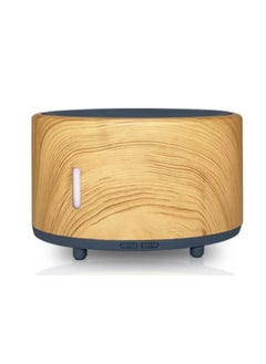 Mi VAZA Essential Oil diffuser, Bluetooth Music Flame Aromatherapy Humidifier Diffuser, Durable Long Lasting Fragrance Diffuser, Portable Color Changing Room Diffusers For Home Office, (Brown)  - Image 1