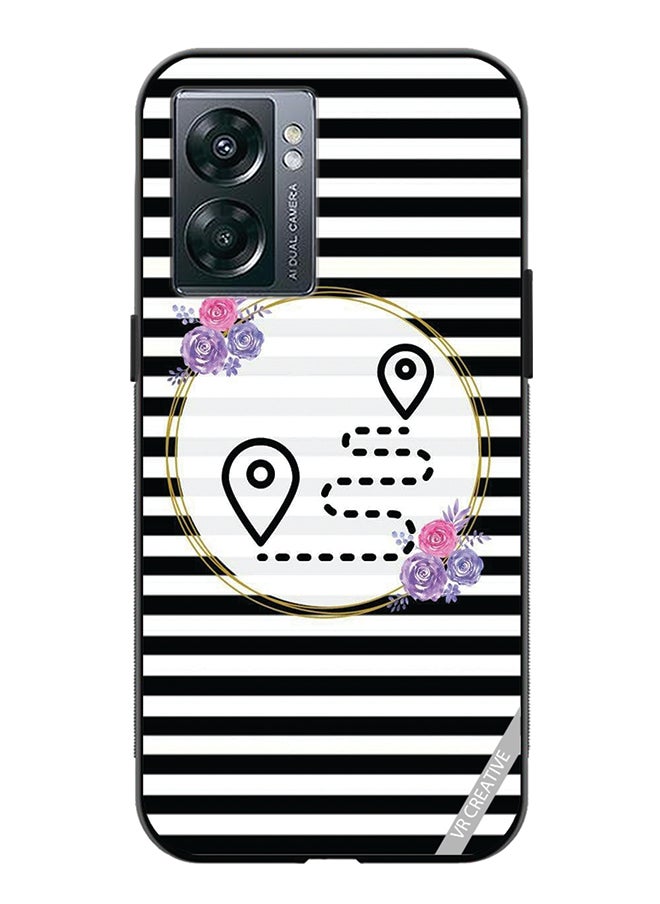 VR CREATIVE Protective Case Cover For Oppo A57 5G Location Design Multicolour  - Image 1