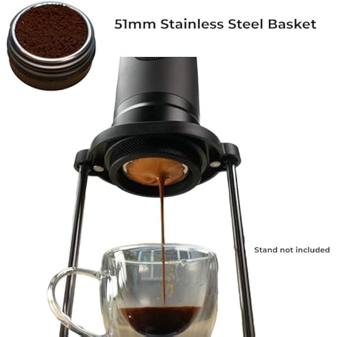 MiiCoffee Eon Portable Espresso Machine Travel Coffee Maker With SelfHeating And UsbC Charging Grey - Image 2
