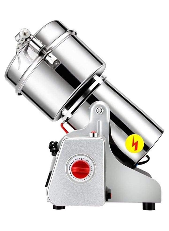DubaiGallery 200G 1000W Electric Grain Grinder,Superfine Mill for Herb/Spice/Nut/Cereal 30s Speedy Grinding with Overload Protection&5min Timer,Wheat Dry Food Coffee Grinder Machine  - Image 3