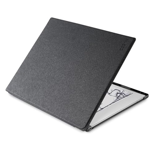 CoBak Case for Remarkable 2 Paper Tablet - Lightweight and Hard Back Shell Protective Book Folio Cover with Built-in Pen Holder - for 10.3" 2020 Released (Black) - Image 1