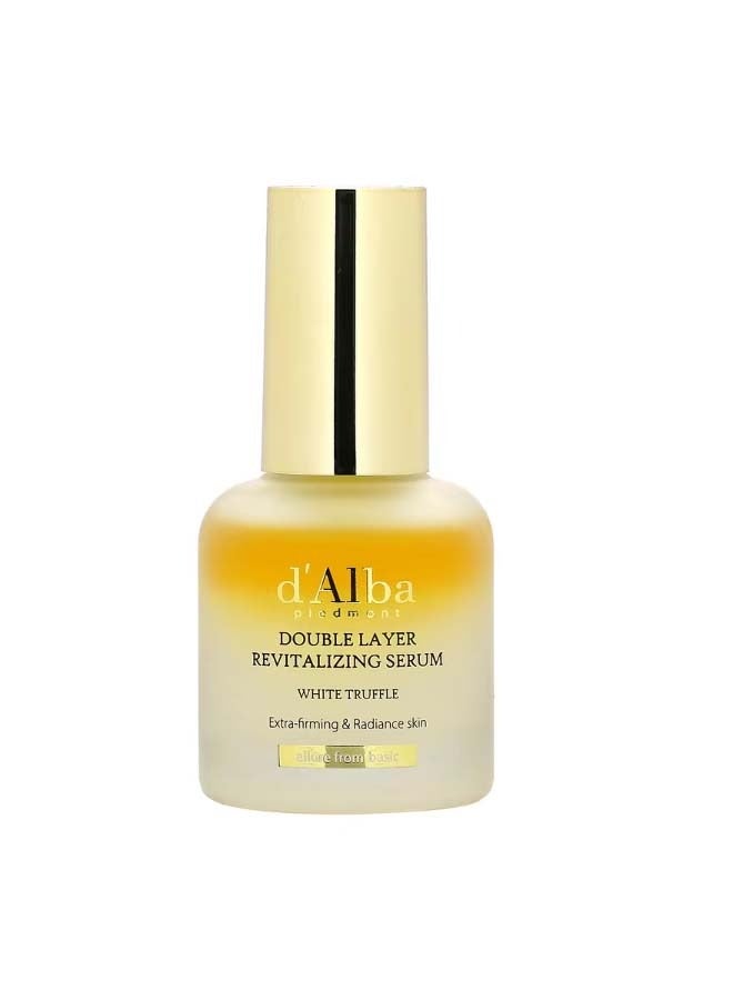 دي'ألبا White Truffle Double Layer Revitalizing Serum 1.01 fl oz 30 ml - Image 1