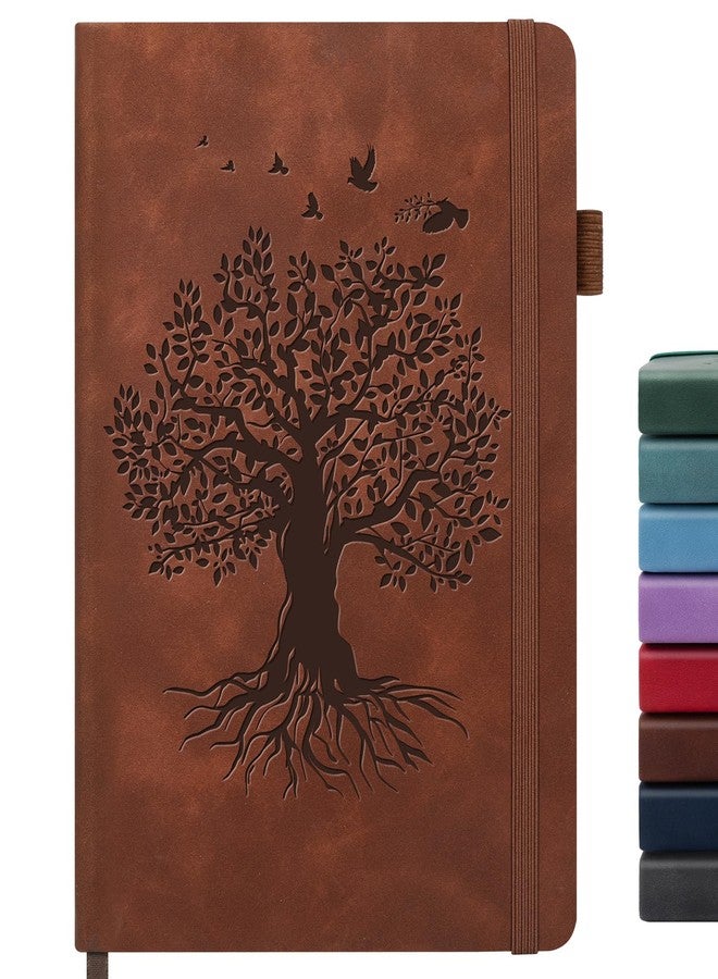 ALKALO Lined Journal Notebook for Women Men, A5 Hardcover Leather Journals for Writing, 200 Pages/100GSM Thick Paper, Daily Journal Notebook for Work, School, Note Taking, Business, Travel, College Ruled - Image 1