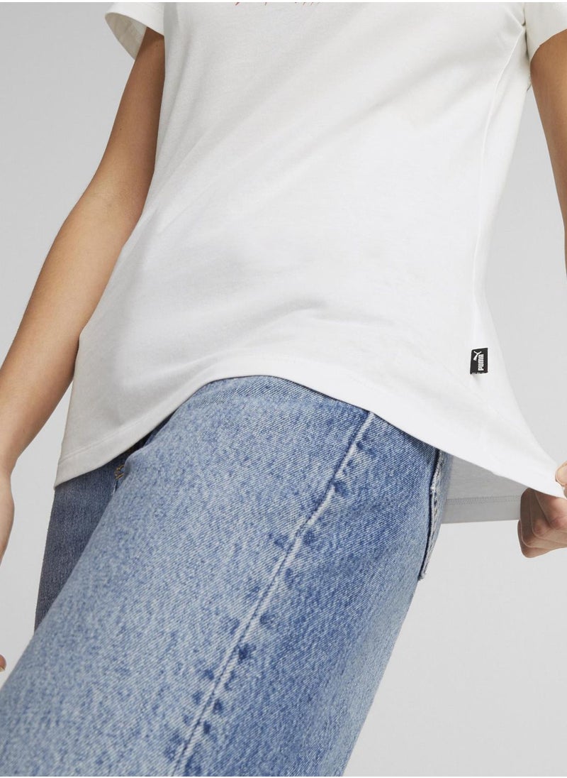PUMA - Essential Flower Power T-Shirt - Image 1
