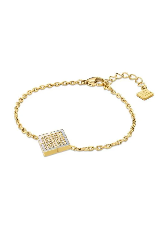 Guy Laroche Joanne Gold Plated Chain Bracelet for Women