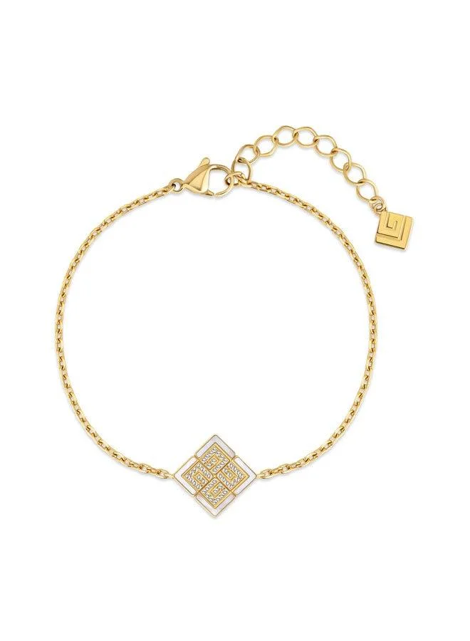 Guy Laroche Joanne Gold Plated Chain Bracelet for Women