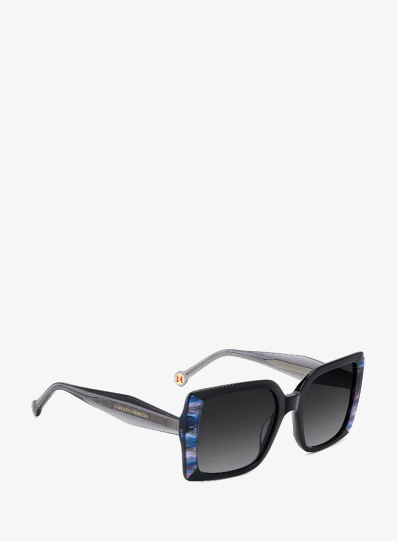 كارولينا هيريرا CAROLINA HERRERA HER 0391/S Sunglasses Black Rectangular