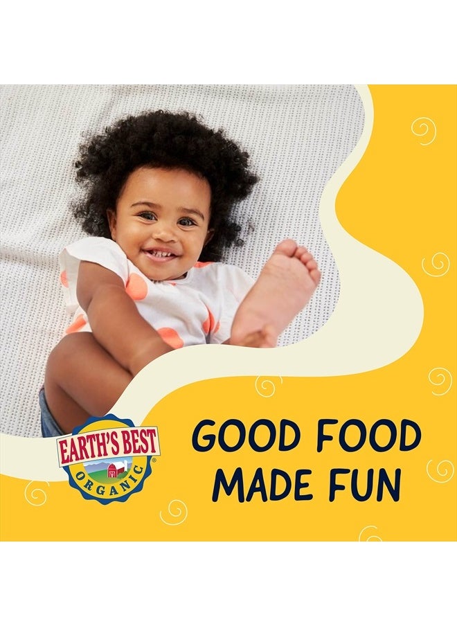 Earth's Best - Organic Sensitive Baby Formula for Babies 0-12 Months, Reduced Lactose Powdered Infant Formula with Iron, Omega-3 DHA, and Omega-6 ARA, 32 oz Formula Container - Image 1