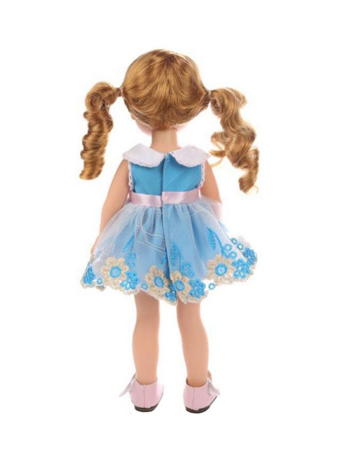 Y&D Strapless Fluffy Cute Dress American Doll 14inch - Image 2