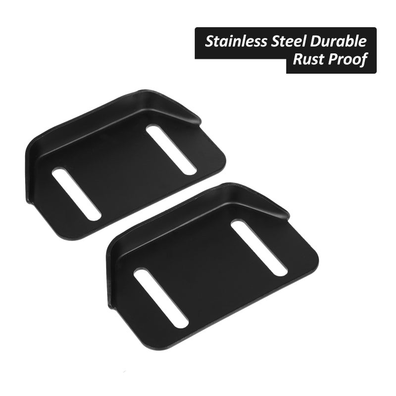 784-5580 Snow Thrower Slide Shoes 2 Pack Skid Shoes with Mounting Hardware for MTD 784-5580-0637 Fits for Cub Cadet Yardman Snow Blower - Image 4